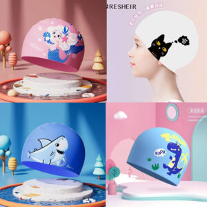 کلاه شنای بچگانه سیلیکونی