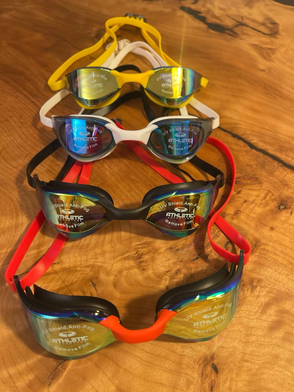 عینک شنا حرفه‌ای اتلتیک AT-2100 | ضد بخار، ضد UV